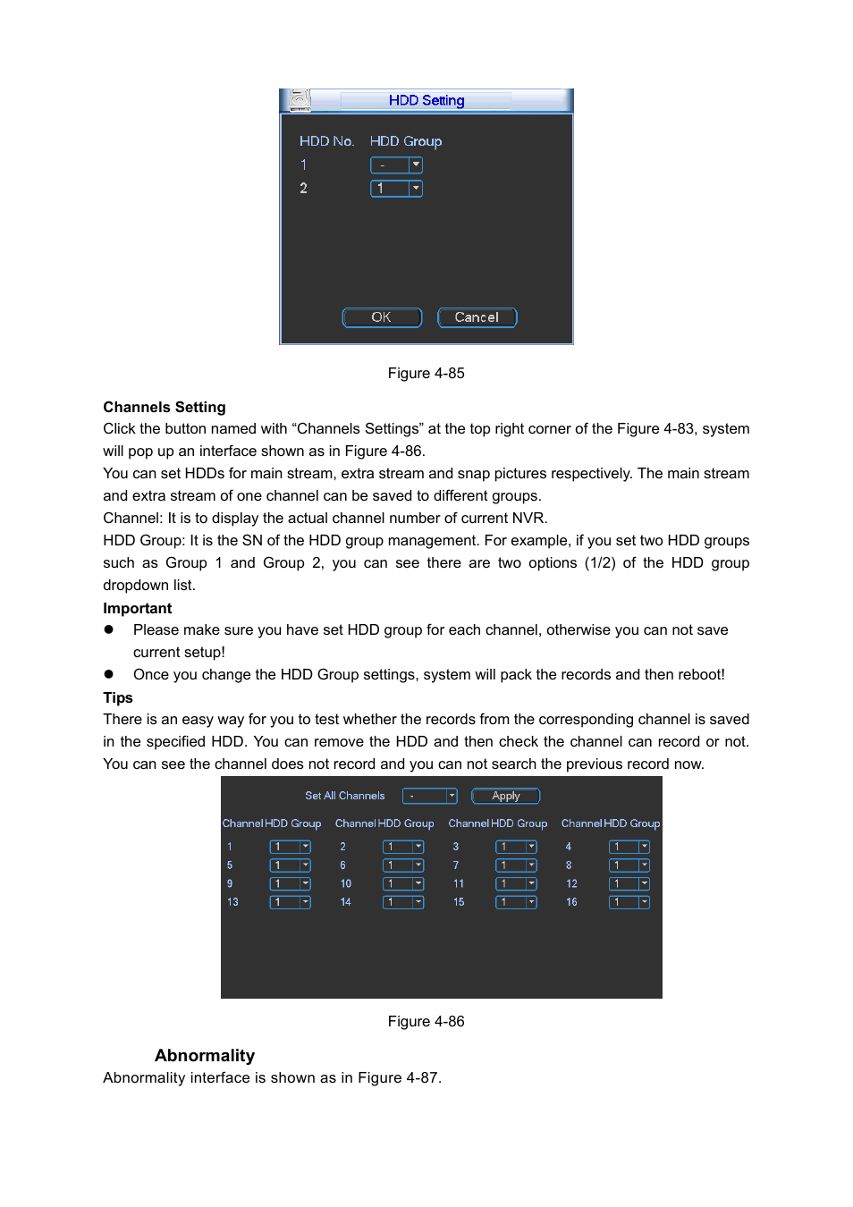 IC Realtime 4/8/16/32 Channel 1U PoE Network Video Recorder User Manual | Page 87 / 164