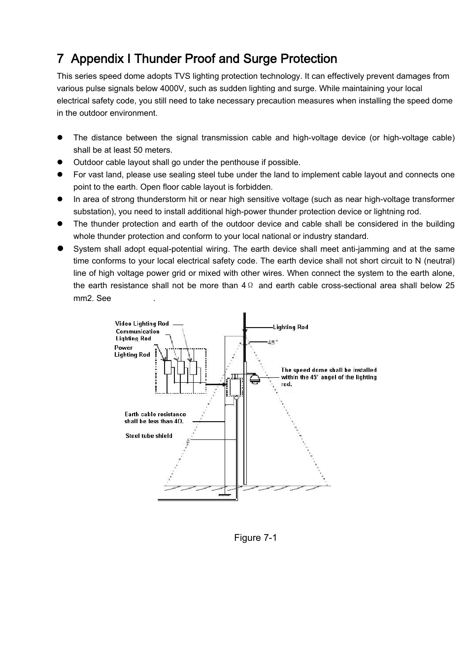 7 appendix Ⅰ thunder proof and surge protection | IC Realtime PTZ-2801WDR: High Speed PTZ Dome Camera with 28X Zoom User Manual | Page 38 / 40