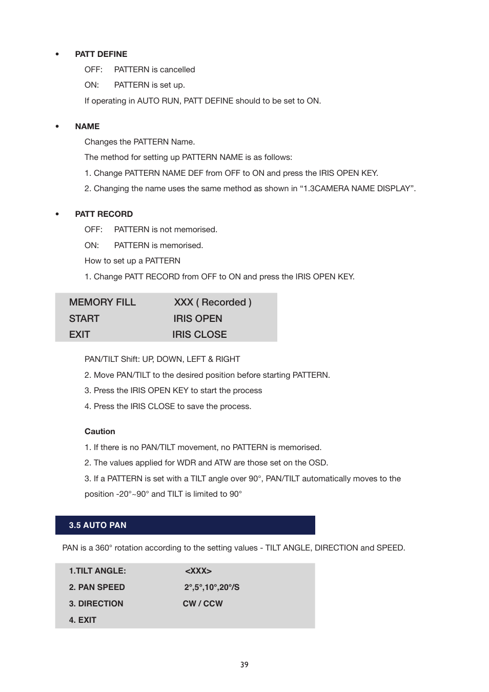 IC Realtime The Sentinal WDR 36x Optical Zoom, 32x Digital Zoom IR PTZ Camera User Manual | Page 39 / 47