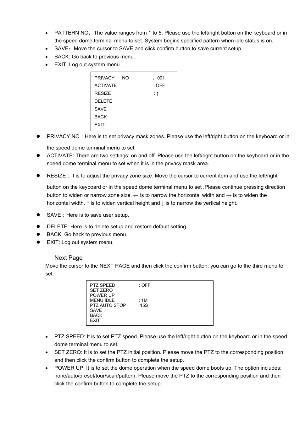 IC Realtime IP High Speed PTZ Dome Camera with 36X Zoom and WDR (ICIPZ3601WDR) User Manual | Page 29 / 33