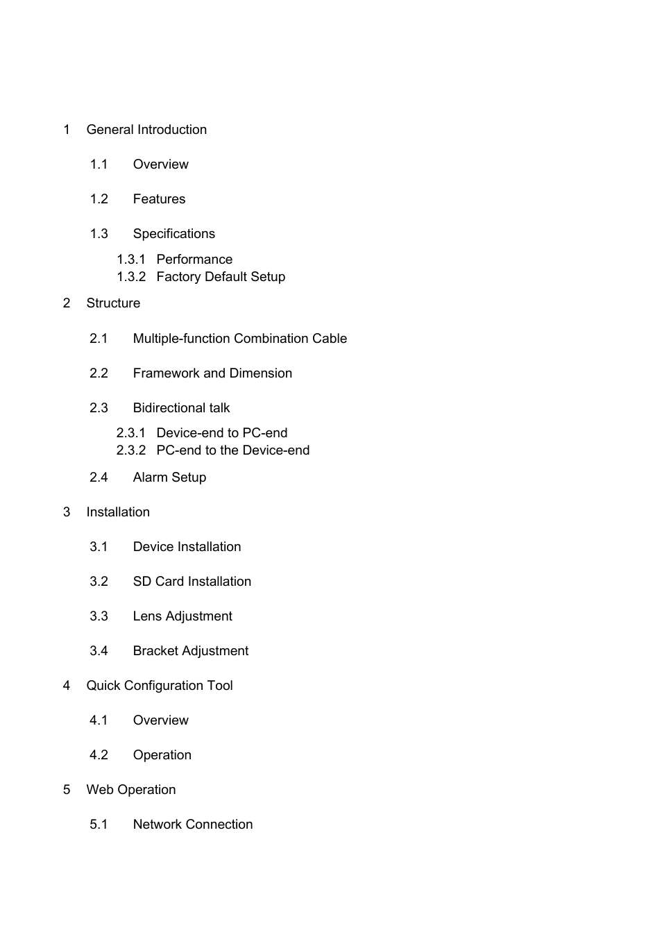 IC Realtime 3 Megapixel Exmor CMOS 3.3-12mm VF Full HD Network IR-Bullet Camera (ICIPB3000AF) User Manual | Page 5 / 31