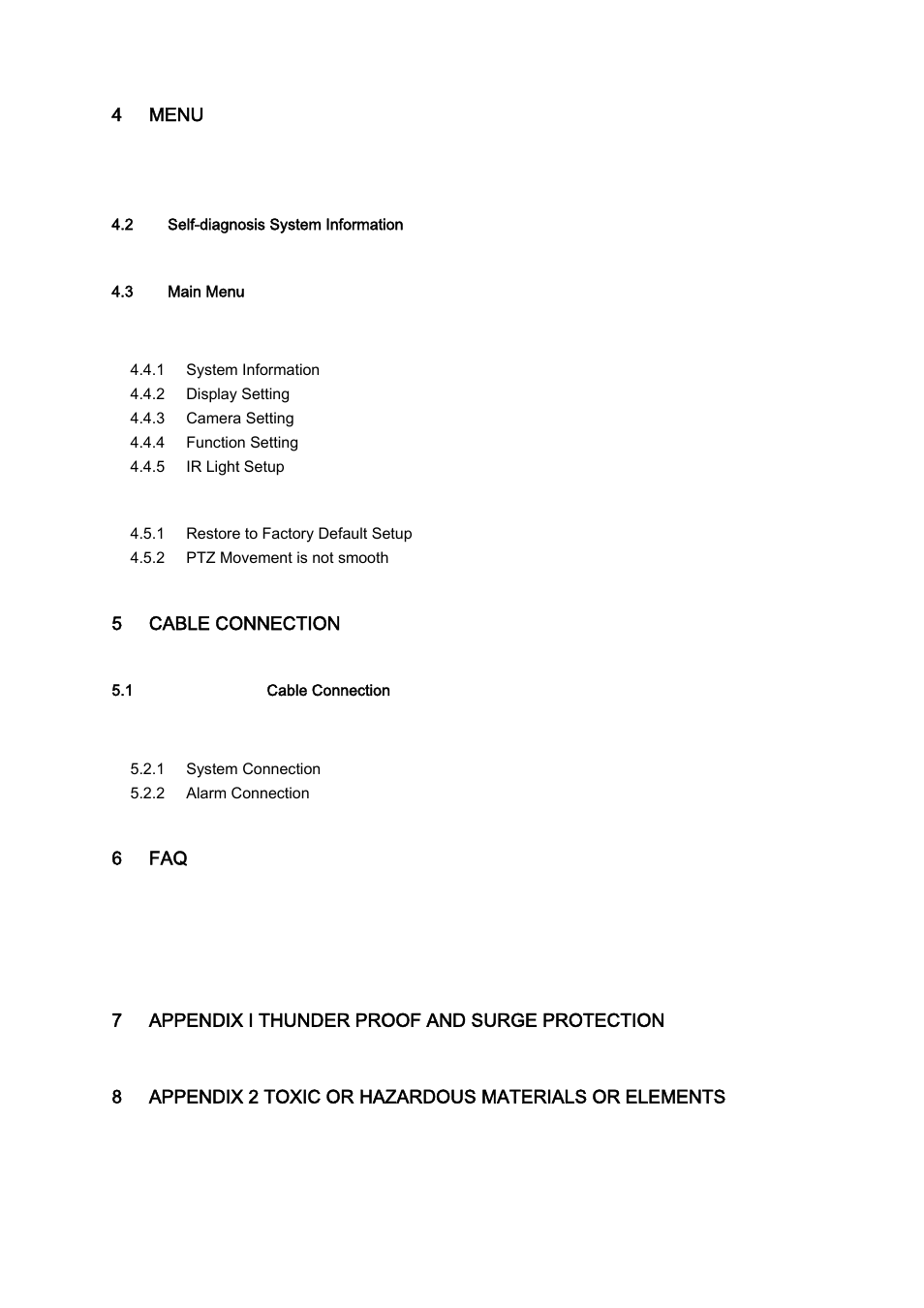 IC Realtime 2Mp 30x Optical Zoom Full HD Network PTZ Dome Camera with 300ft IR (ICIP3001HDIR) User Manual | Page 3 / 37