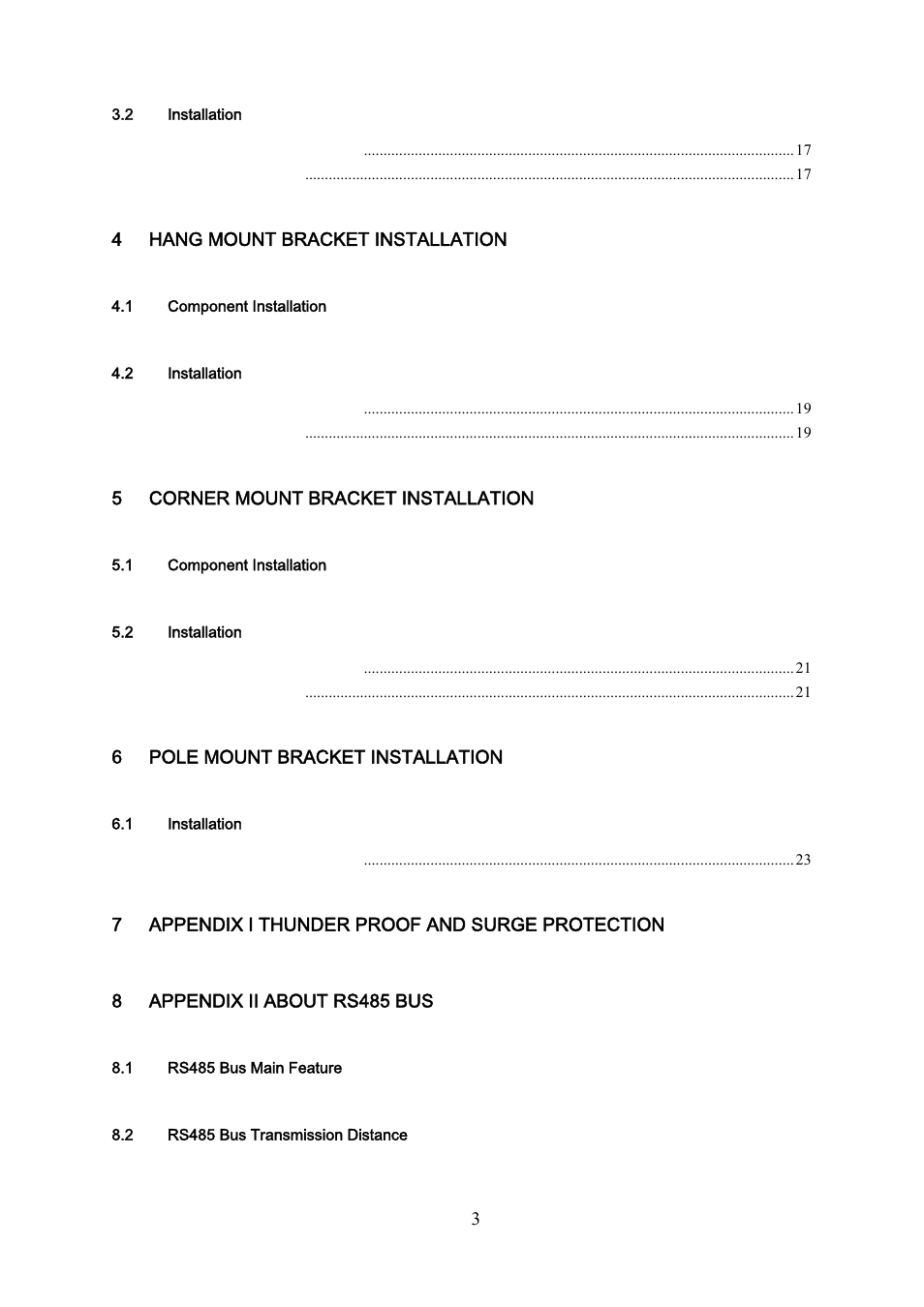 IC Realtime 3Mp Full HD Network PTZ Dome Camera (ICIPP3020HD) User Manual | Page 3 / 29