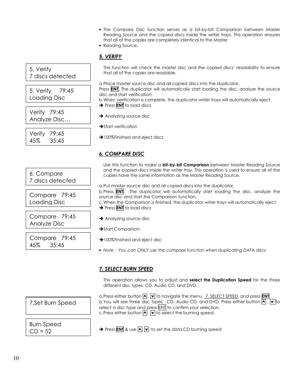 ILY DaisyChian DVD/CD Duplicator Manual User Manual | Page 11 / 24