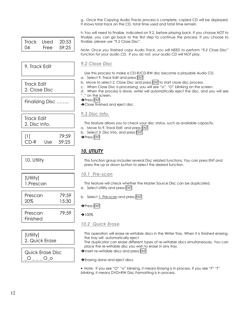 ILY DaisyChian DVD/CD Duplicator Manual User Manual | Page 13 / 24