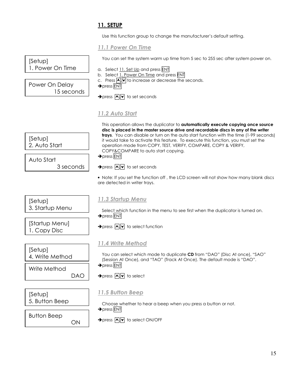 ILY DaisyChian DVD/CD Duplicator Manual User Manual | Page 16 / 24
