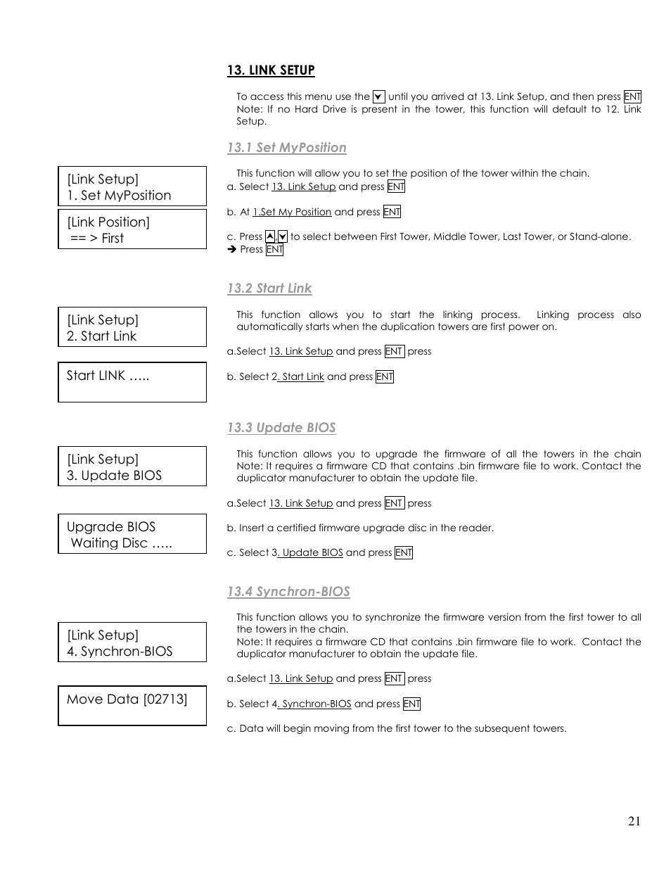 ILY DaisyChian DVD/CD Duplicator Manual User Manual | Page 22 / 24