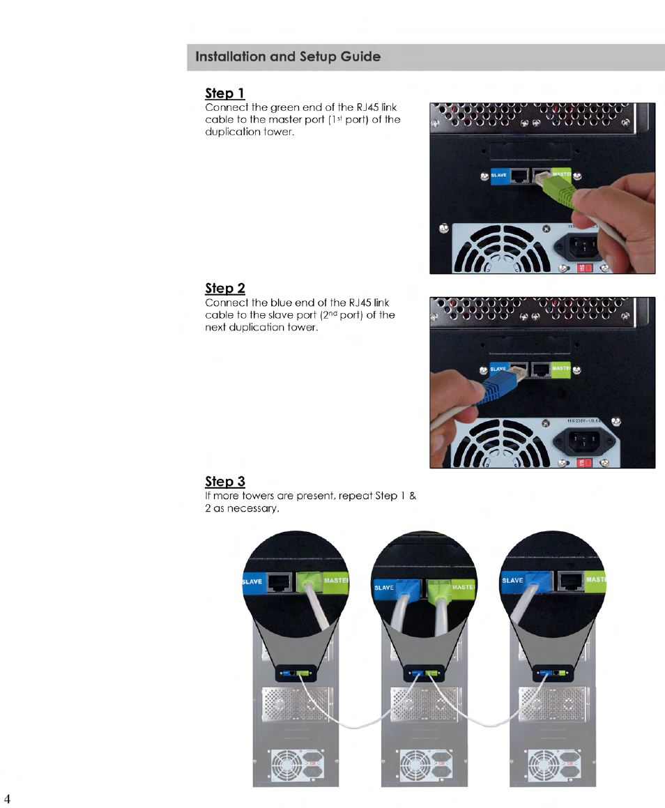 ILY DaisyChian DVD/CD Duplicator Manual User Manual | Page 5 / 24