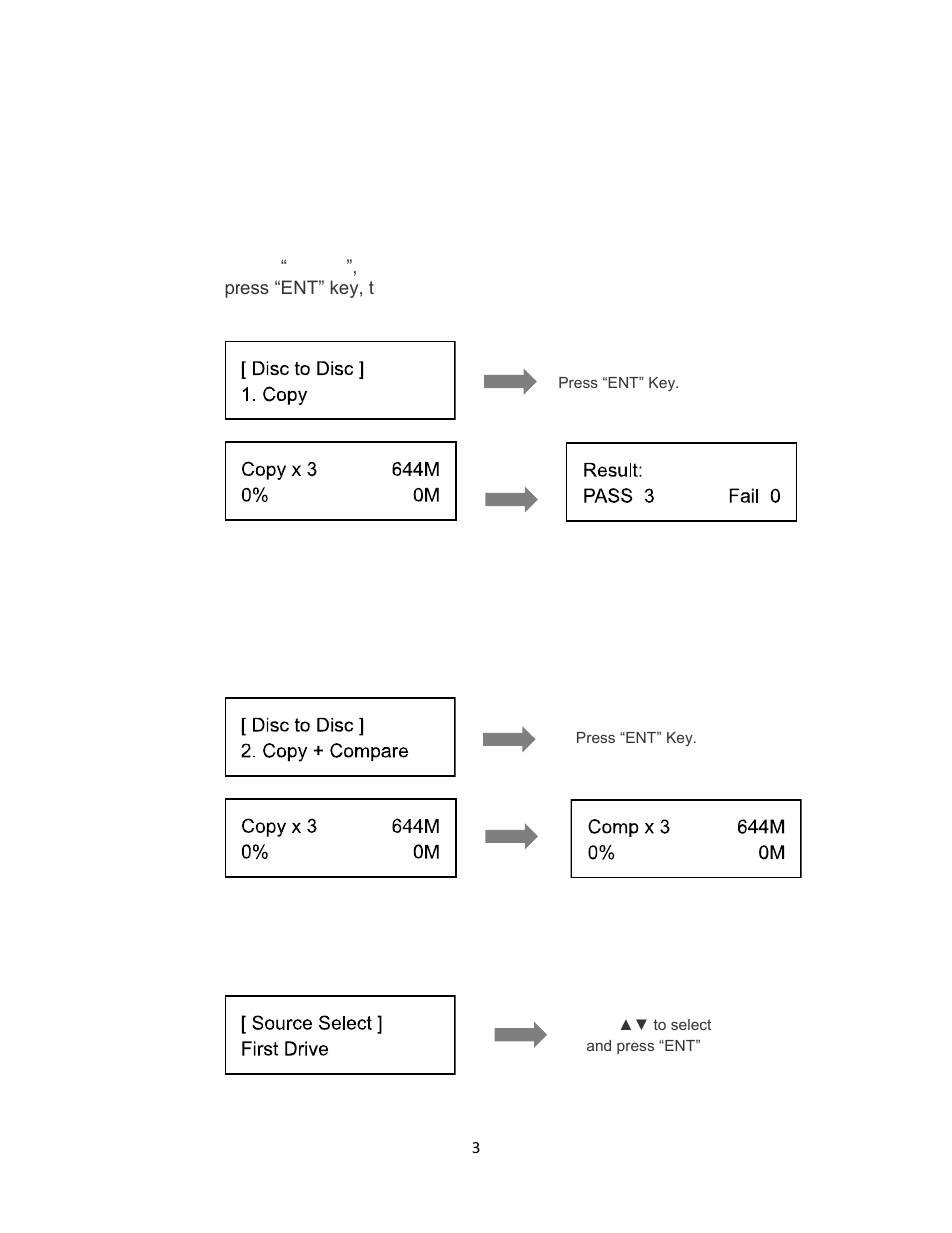 Disc to disc | ILY Media Mirror Plus Duplicator User Manual | Page 4 / 14