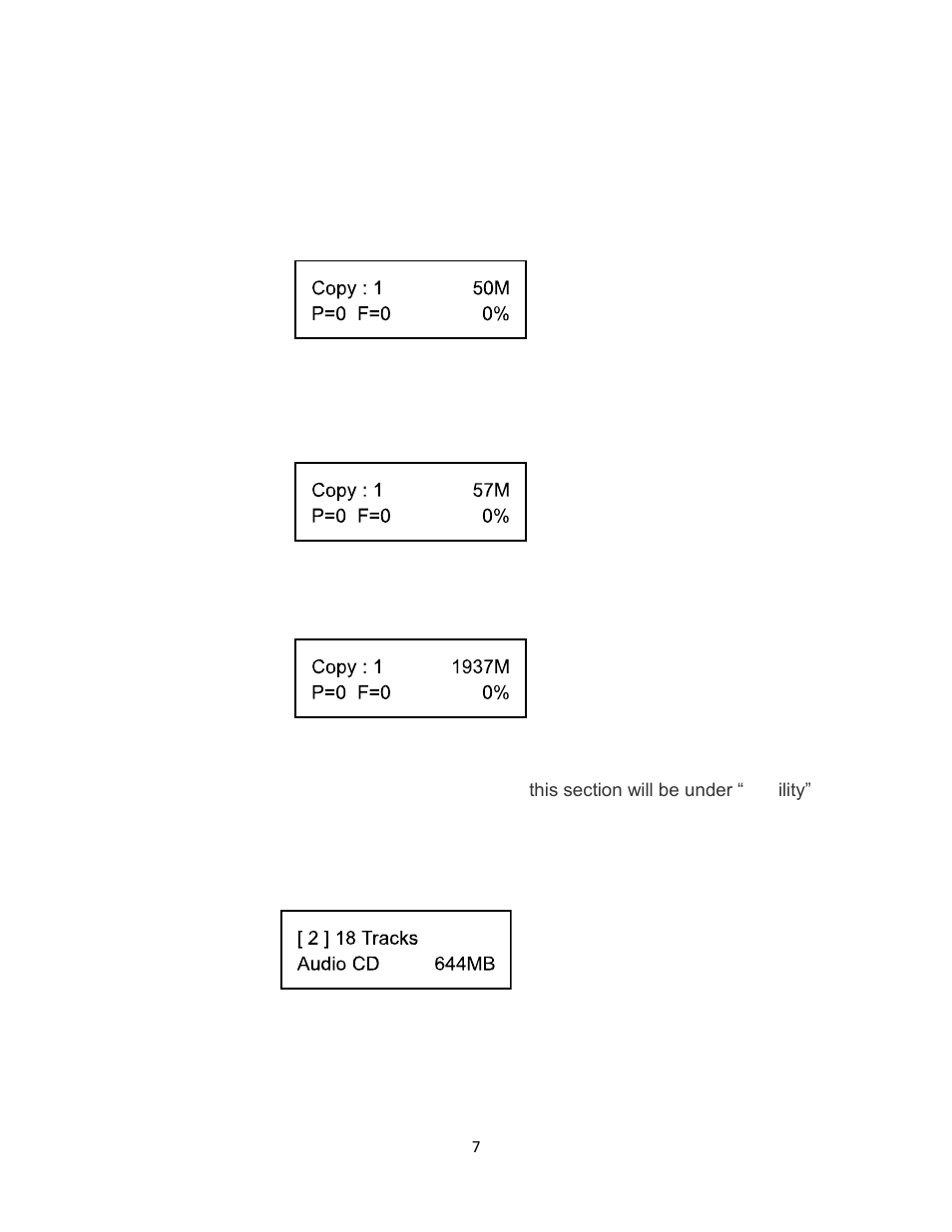 Utility | ILY Media Mirror Plus Duplicator User Manual | Page 8 / 14