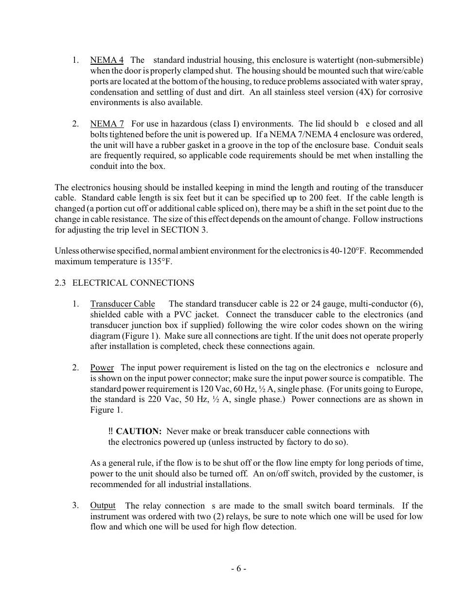 Intek 100FS User Manual | Page 8 / 17