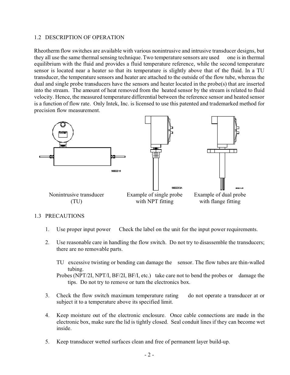 Intek 100CS User Manual | Page 4 / 14