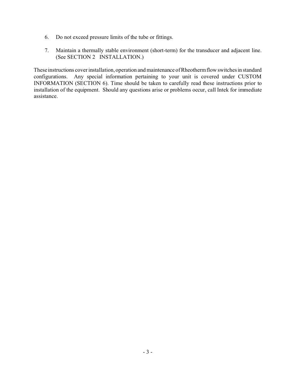 Intek 100CS User Manual | Page 5 / 14