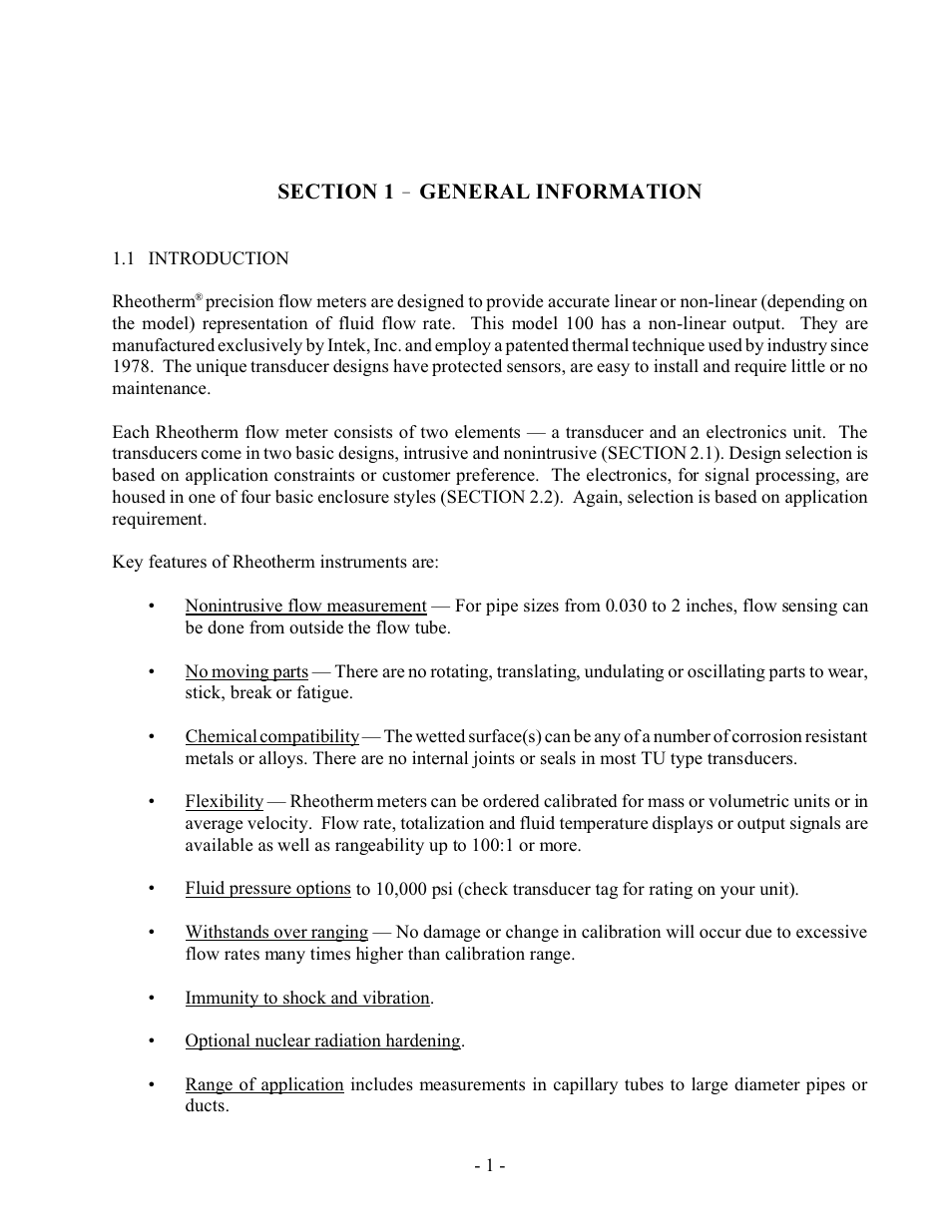 Intek 100 User Manual | Page 3 / 20