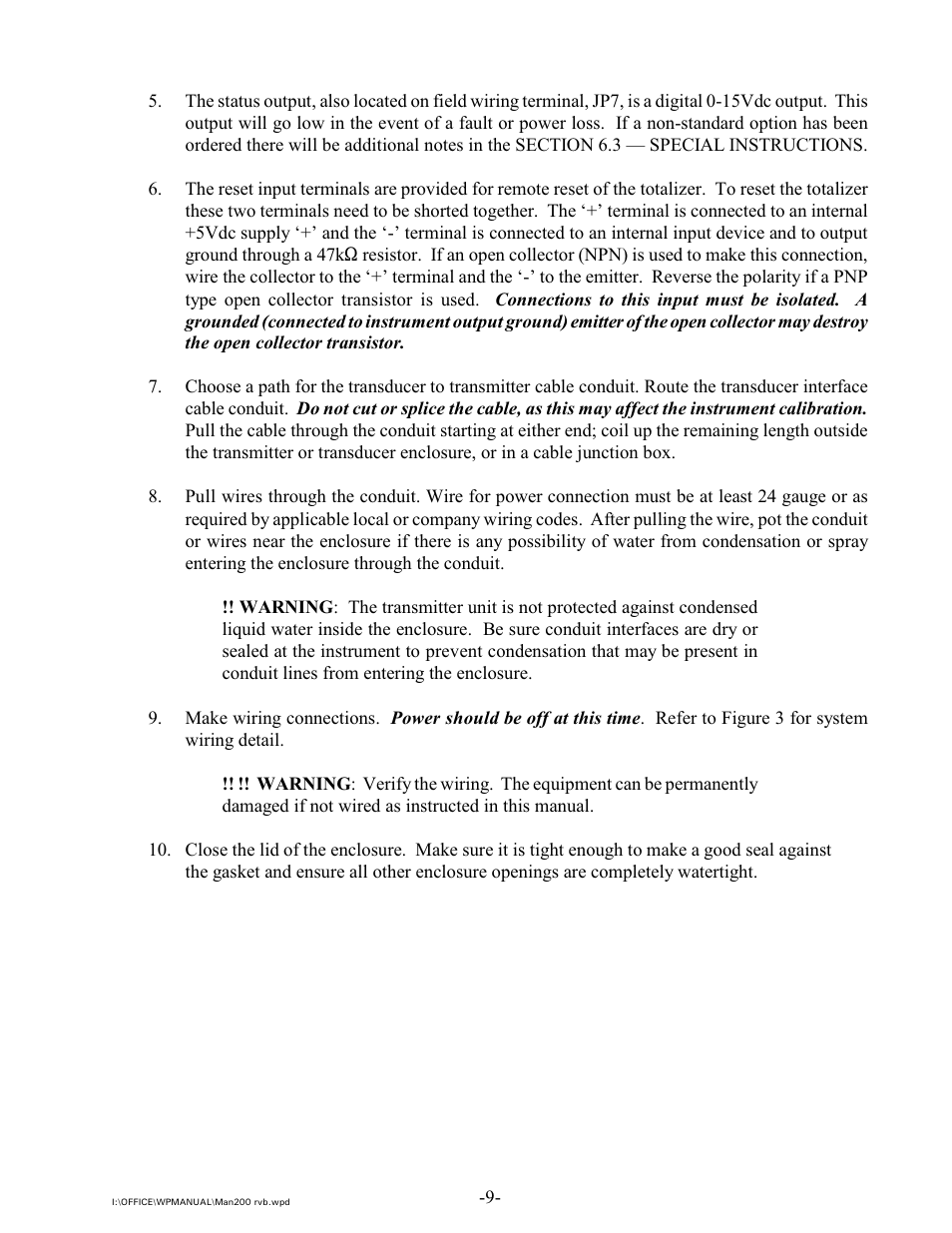 Intek 200 User Manual | Page 11 / 27
