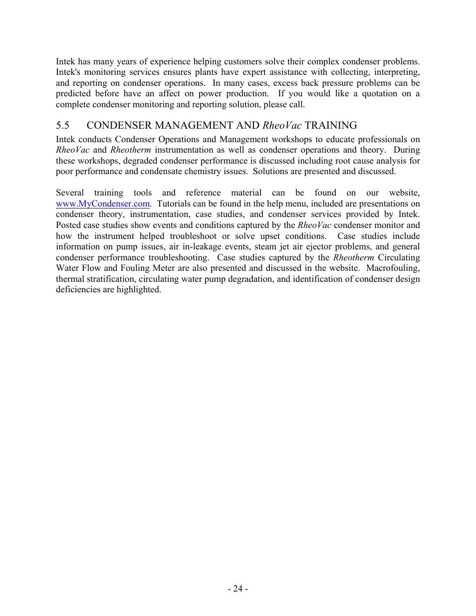 Intek RheoVac 950A User Manual | Page 26 / 49