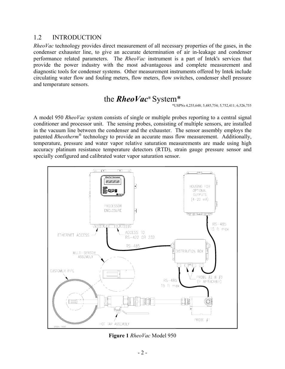 The rheovac, System | Intek RheoVac 950A User Manual | Page 4 / 49