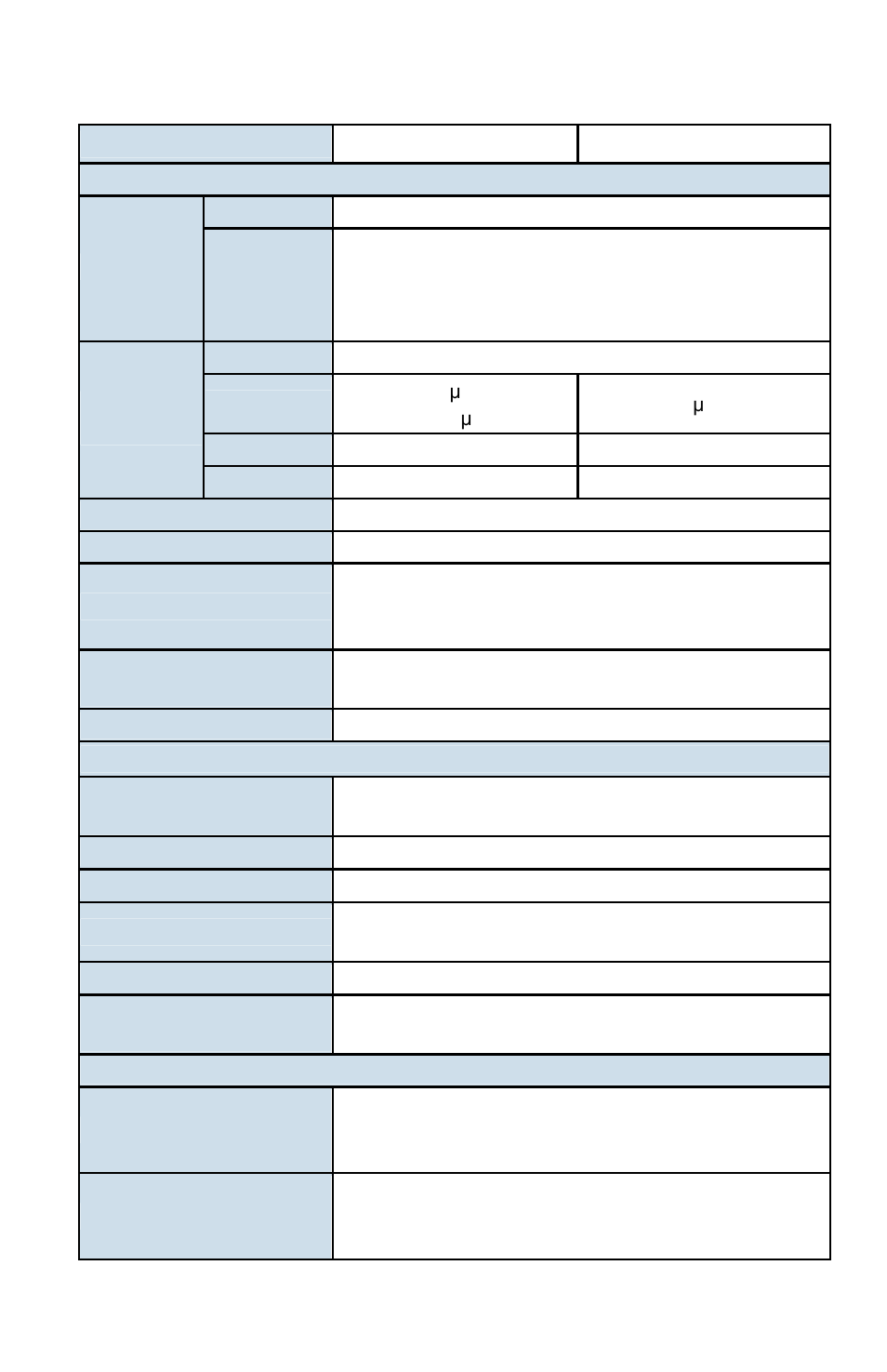 Specifications, Specifications 15 | Interlogix MC250-4T Series User Manual | Page 19 / 23
