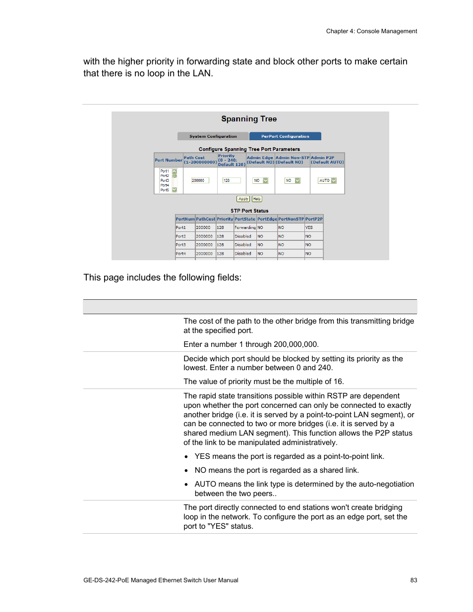 Interlogix GE-DS-242-PoE User Manual | Page 87 / 218