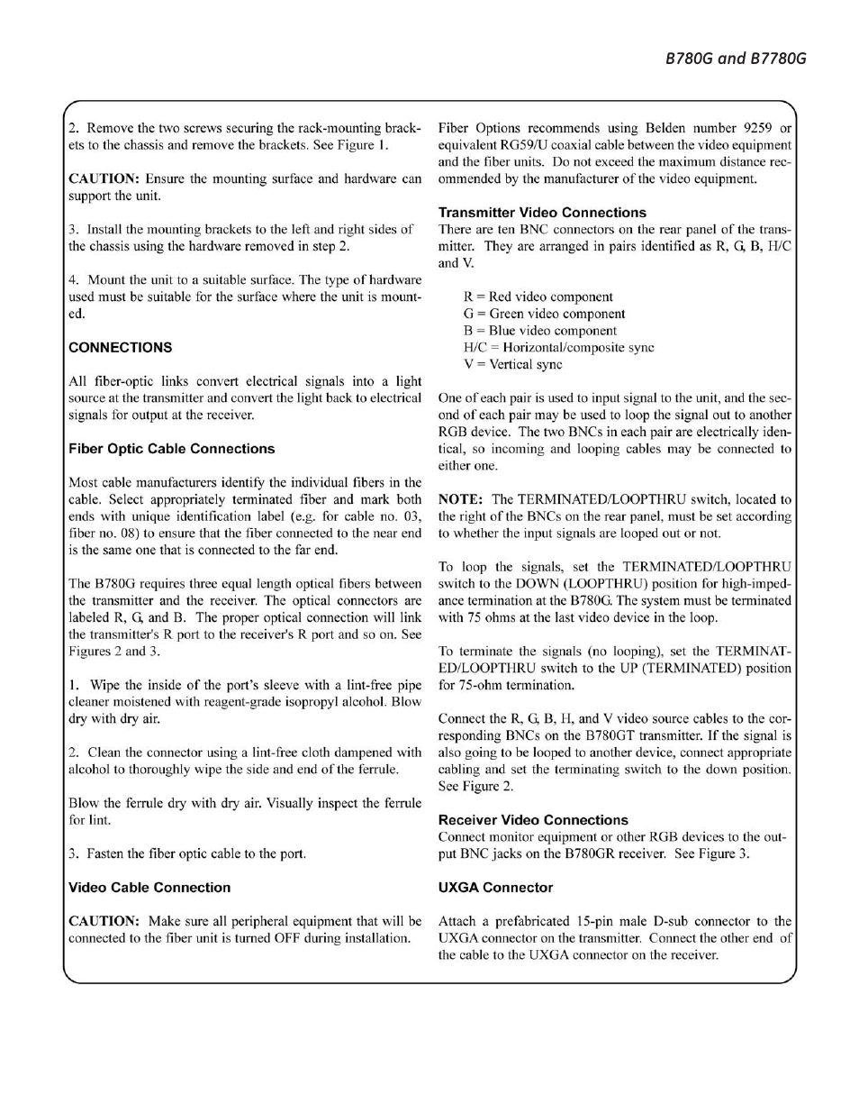 Interlogix B7780G User Manual | Page 3 / 7