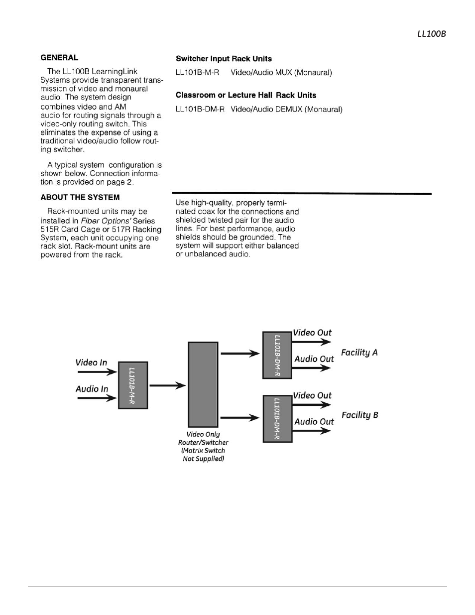 Interlogix LL100B User Manual | Page 2 / 5