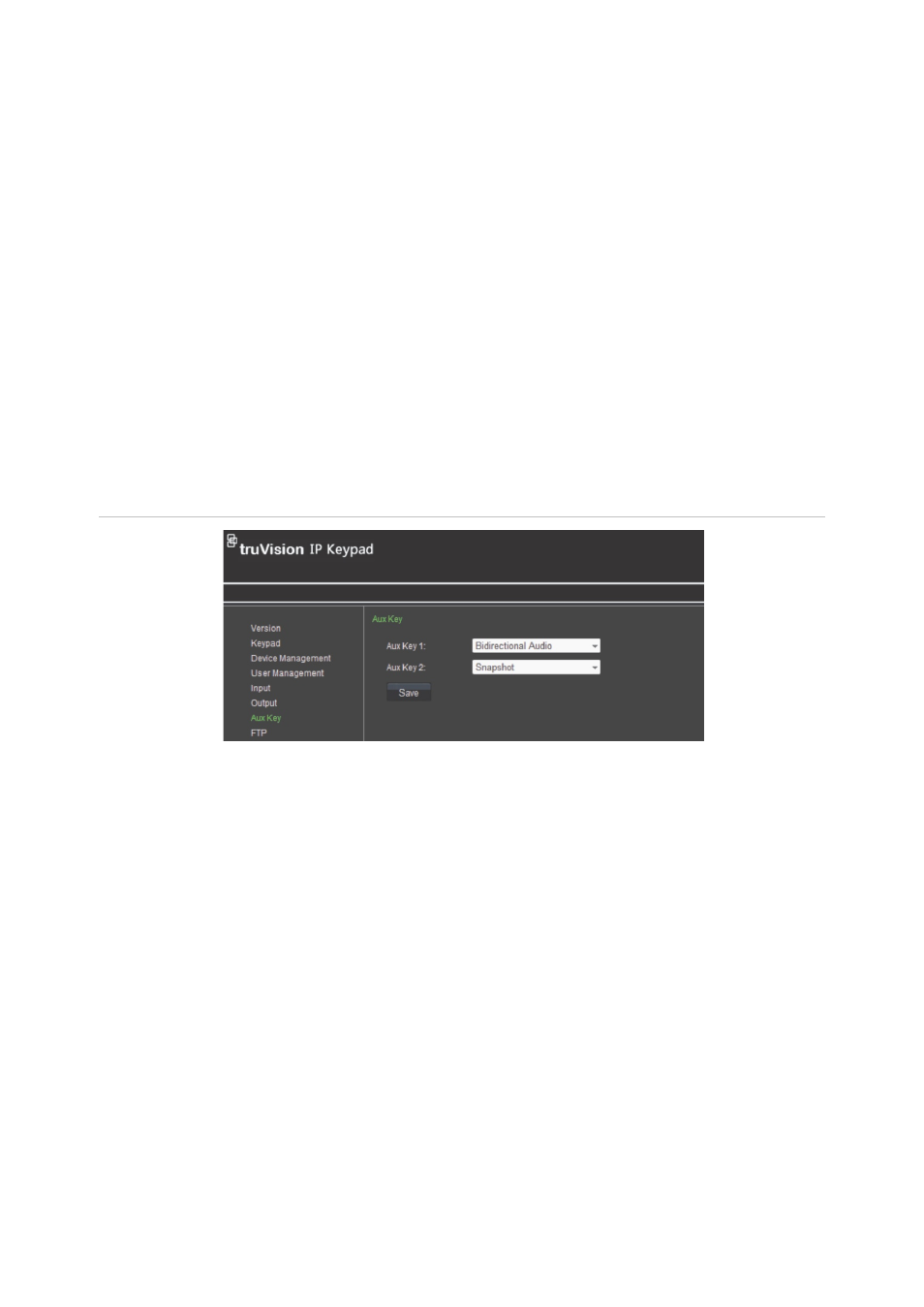 Auxiliary functions, Live view and ptz speed settings, Ftp settings | Interlogix TVK-800 User Manual | Page 23 / 75
