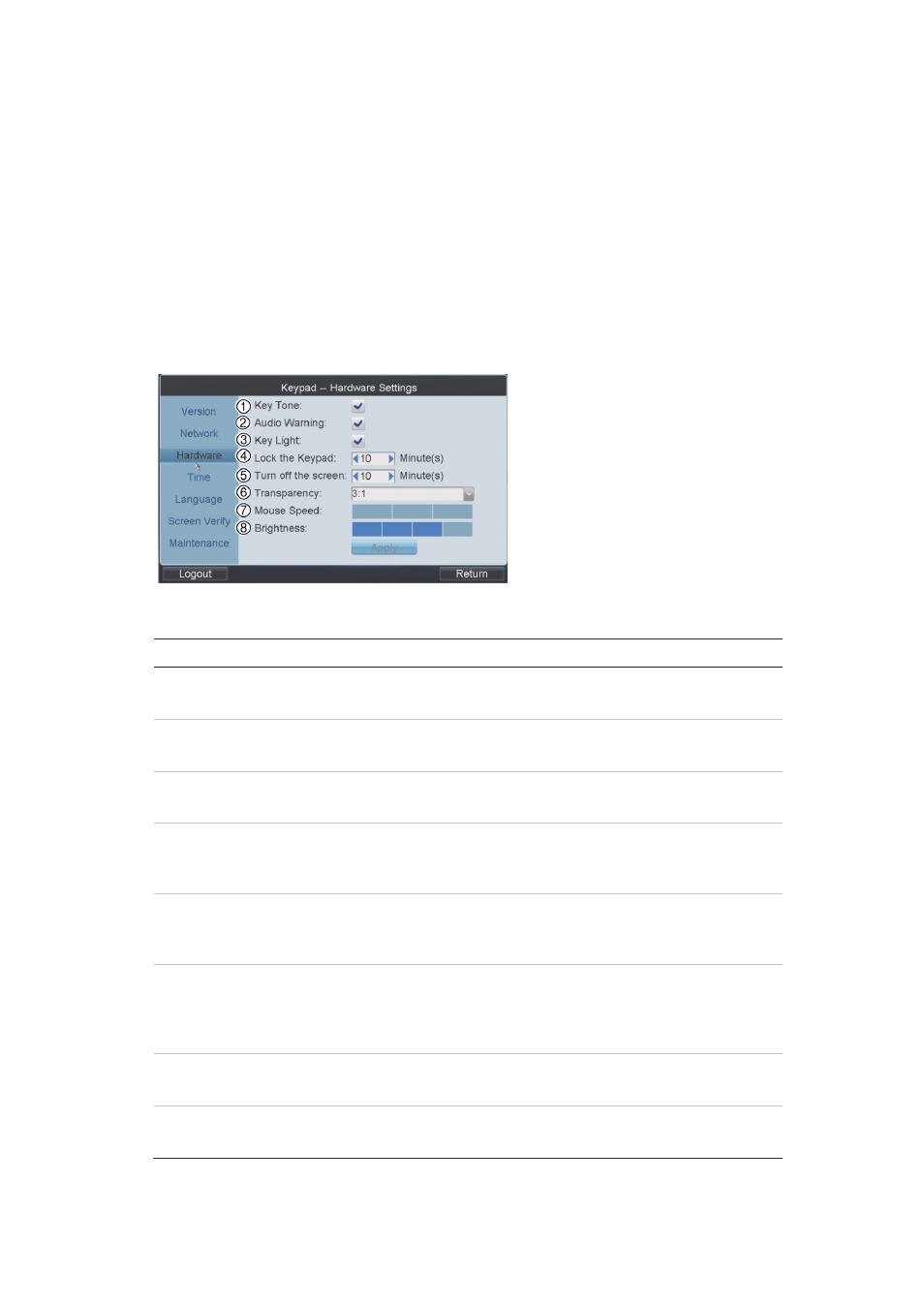 Interlogix TVK-800 User Manual | Page 27 / 75