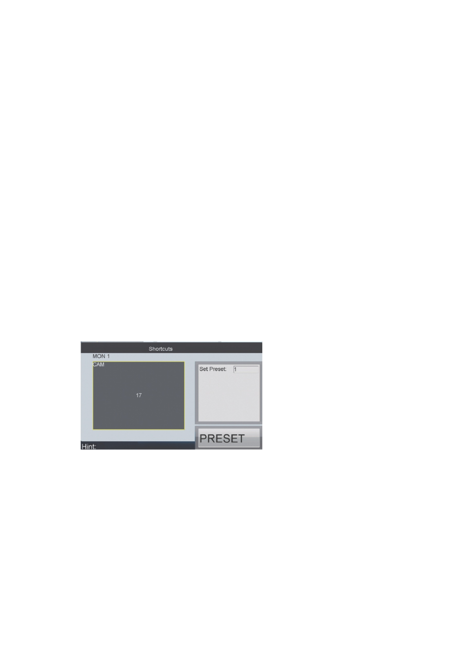 Operating ptz cameras, Setting a preset | Interlogix TVK-800 User Manual | Page 66 / 75