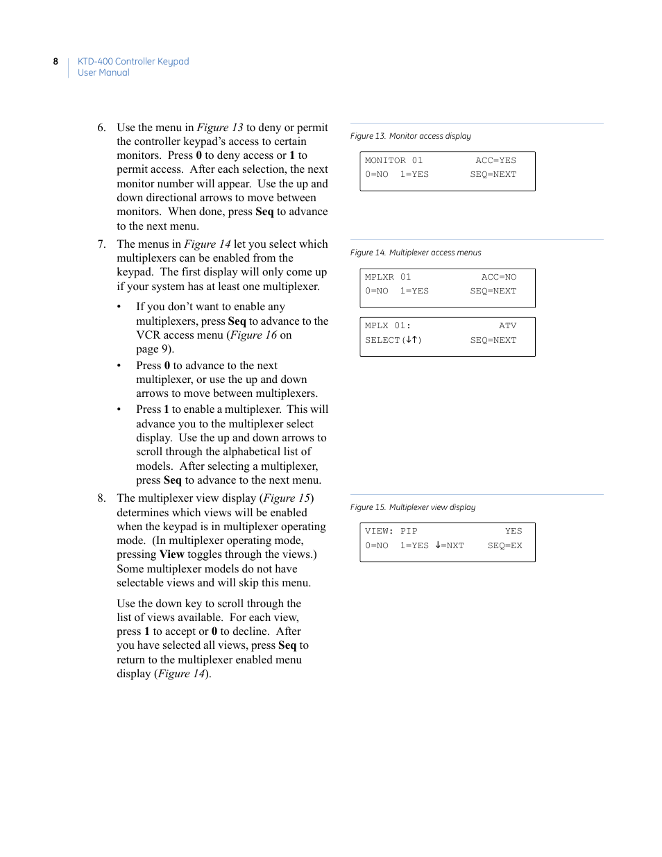 Interlogix KTD-400 User Manual | Page 12 / 28