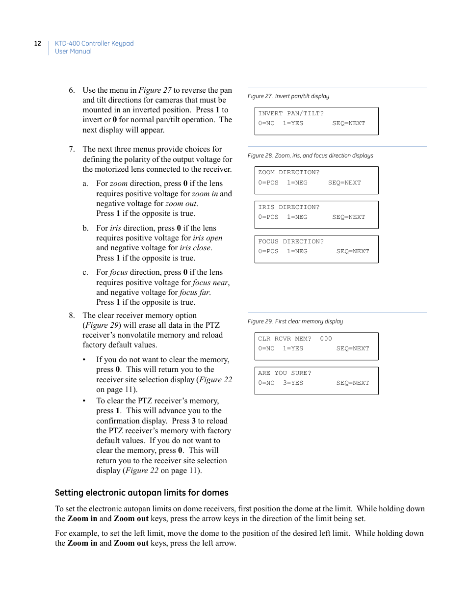 Interlogix KTD-400 User Manual | Page 16 / 28
