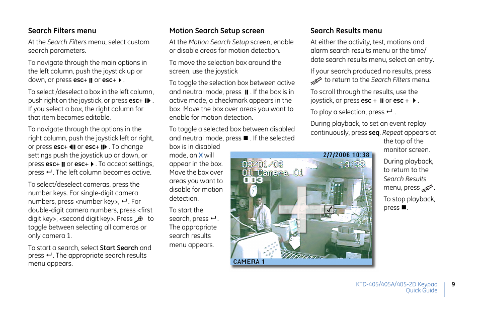 Interlogix KTD-405 Series Quick Guide User Manual | Page 9 / 16