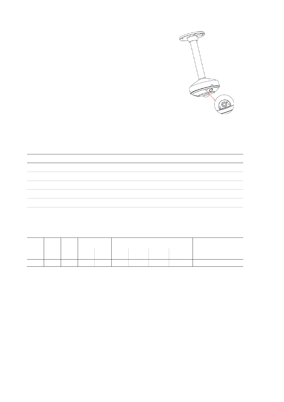 Specifications, Pipe threading information | Interlogix TruVision 360° User Manual | Page 12 / 12