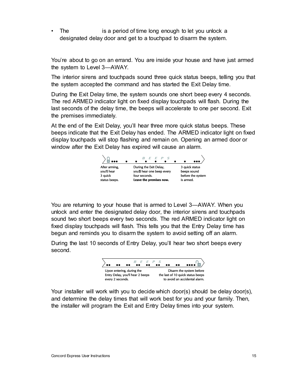 Interlogix Concord Express User Manual User Manual | Page 21 / 62