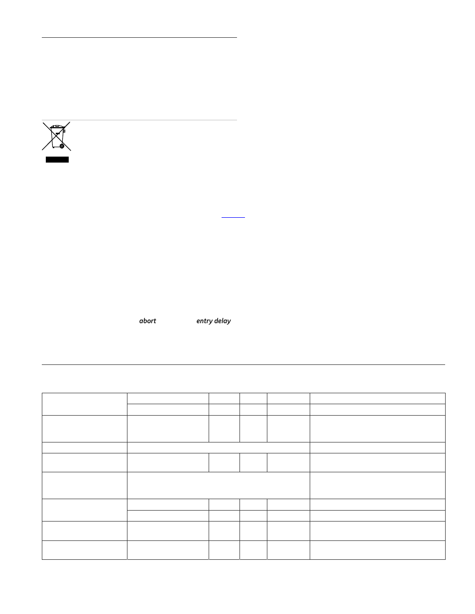 Regulatory information, Contact information, Ansi/sia cp-01 requirements | Regulatory information contact information | Interlogix NX-6V2 REV B Installation Manual User Manual | Page 9 / 10