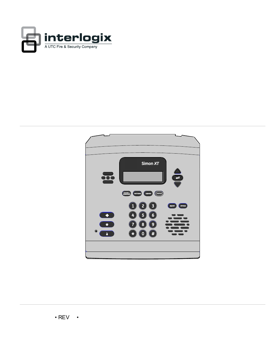 Interlogix Simon XT Tabletop User Manual User Manual | 58 pages