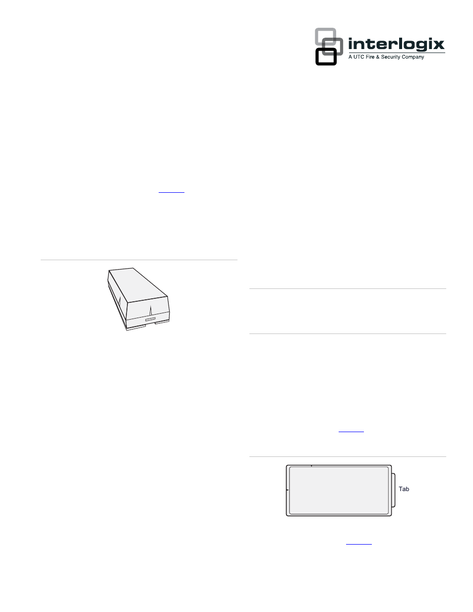 Interlogix 319.5 Crystal MaxLife Door User Manual | 4 pages