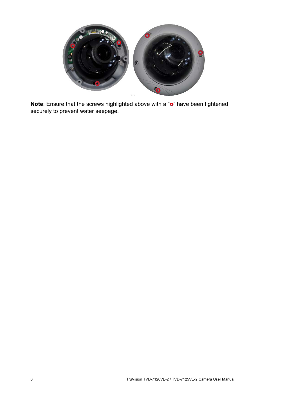 Interlogix TVD-7125VE-2 User Manual User Manual | Page 8 / 21