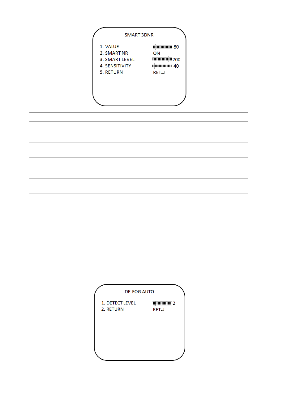 Defog | Interlogix TVB-4105 User Manual | Page 14 / 24
