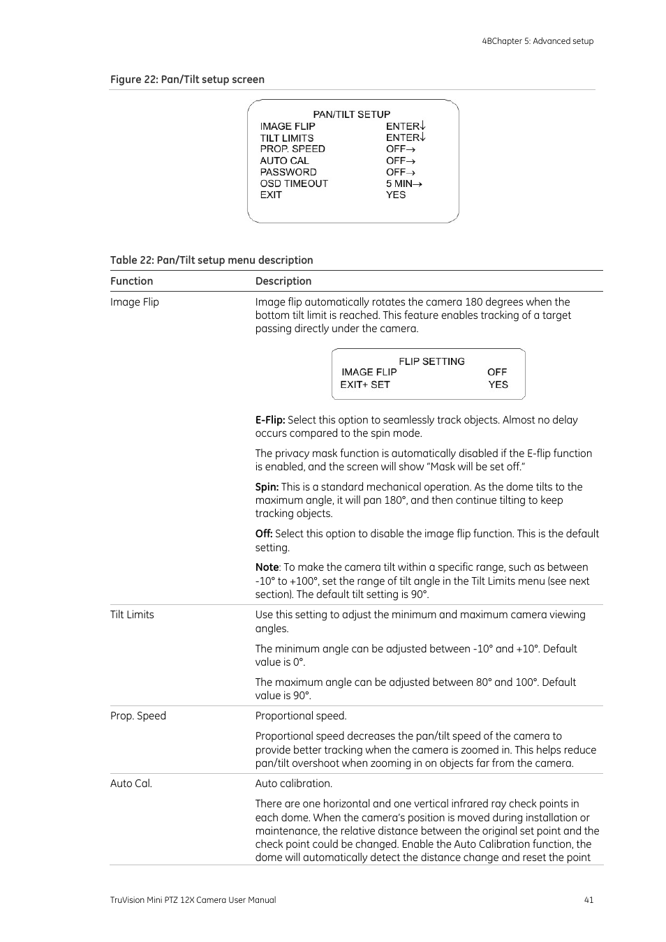 Interlogix TruVision PTZ Mini 12X User Manual User Manual | Page 45 / 65