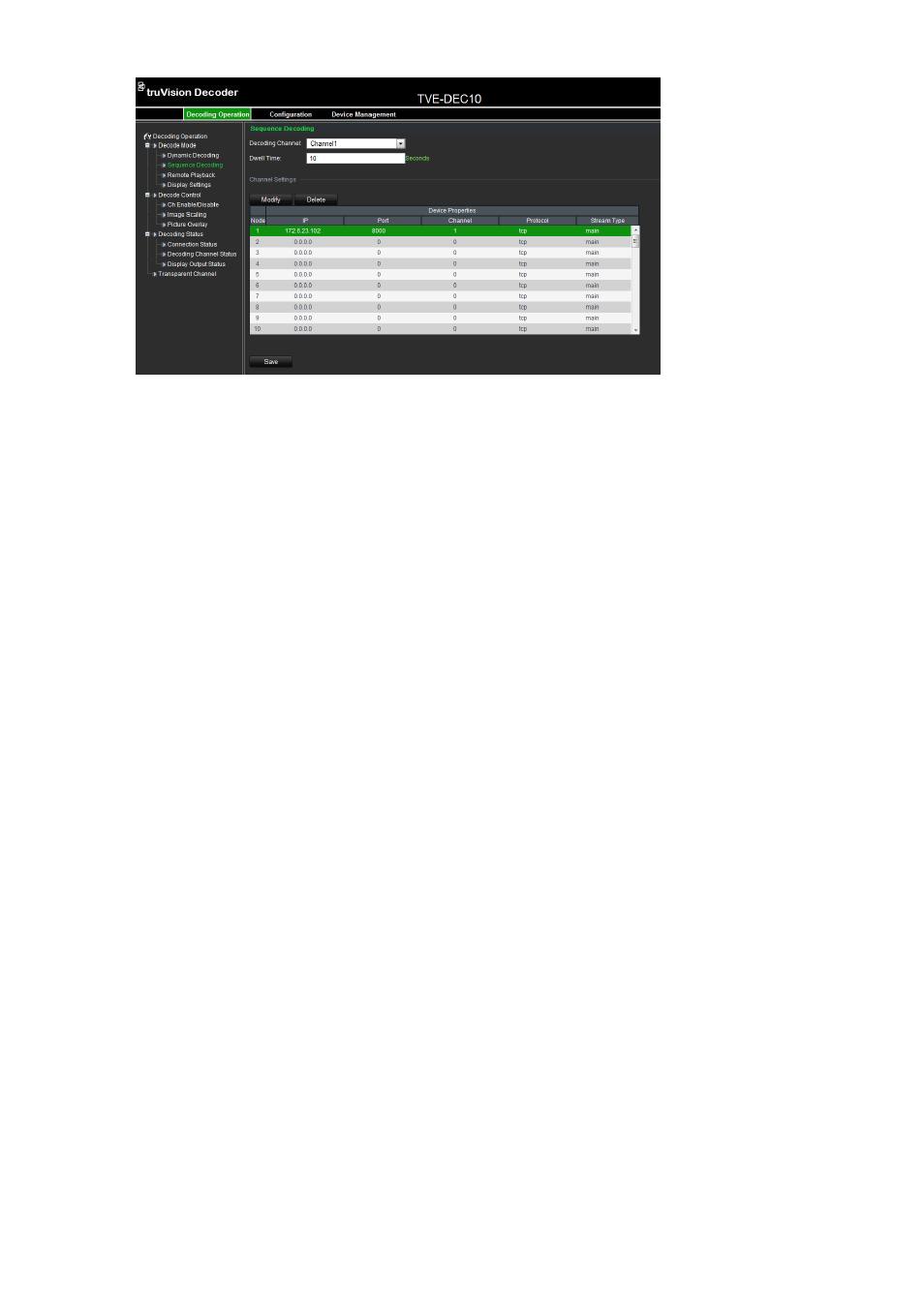 Remote playback | Interlogix TVE-DEC10 User Manual | Page 16 / 32