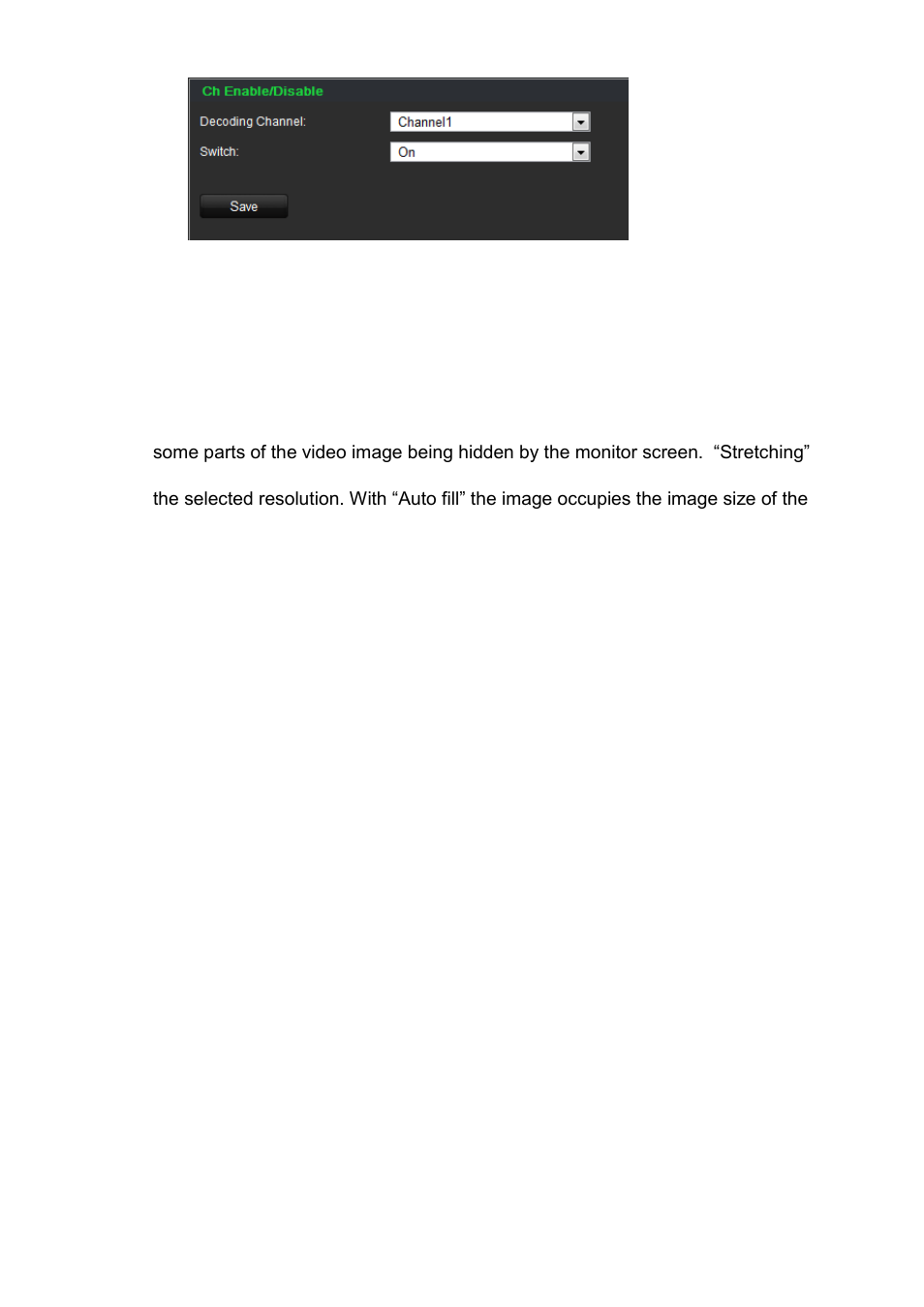 Image scaling, Picture overlay | Interlogix TVE-DEC10 User Manual | Page 19 / 32