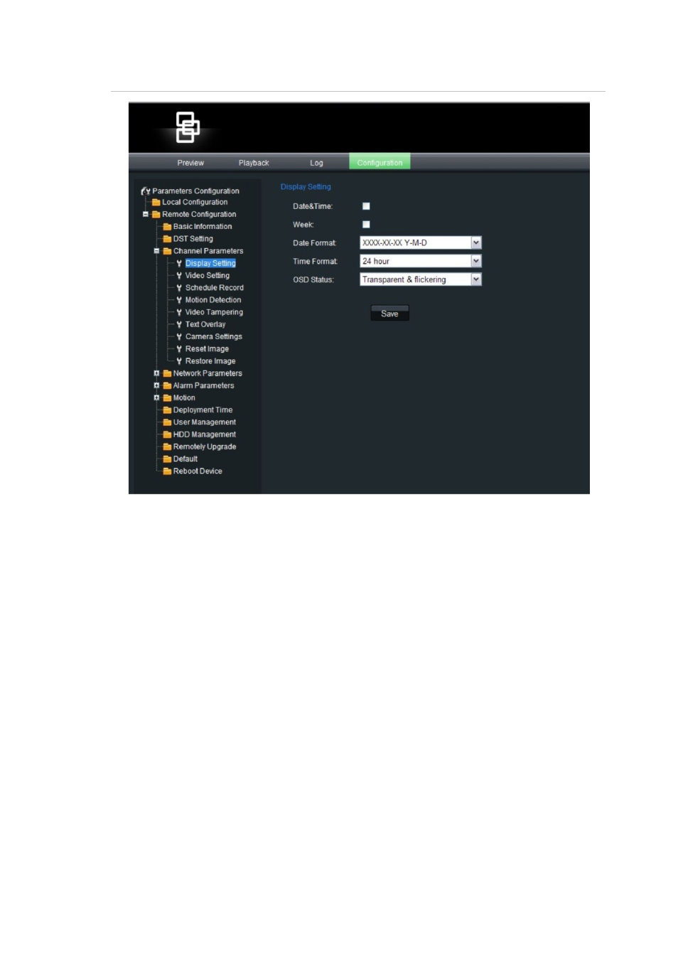 Display information | Interlogix UltraView IP PTZ 36X Camera User Manual User Manual | Page 29 / 86