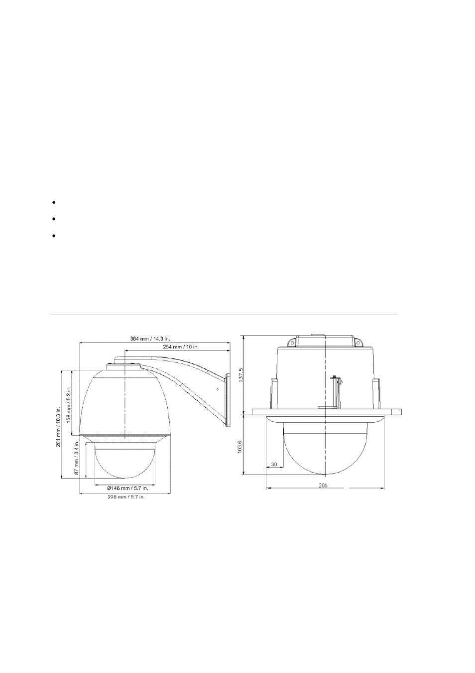 Before you begin, Camera description | Interlogix UltraView IP PTZ 36X Camera User Manual User Manual | Page 8 / 86