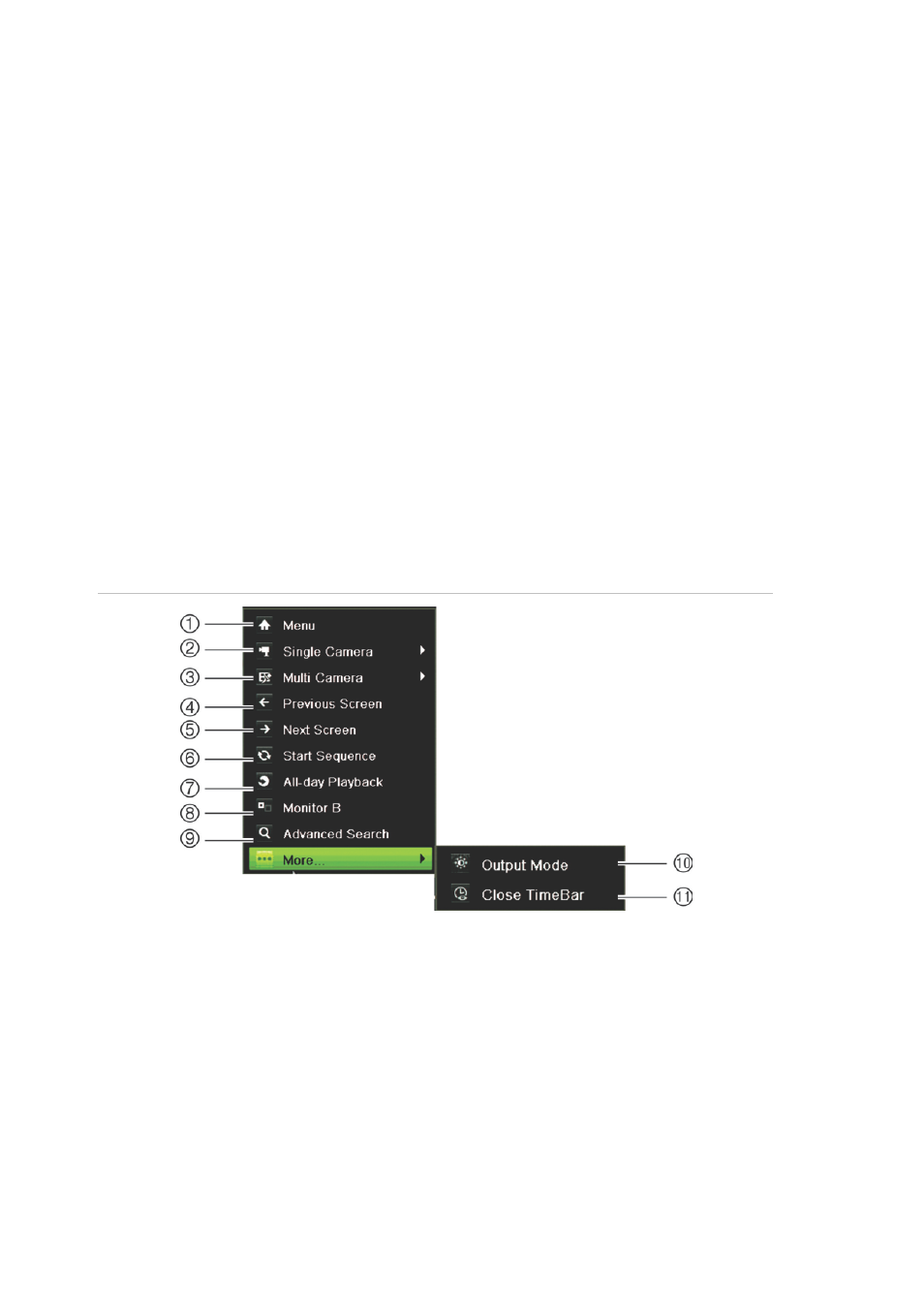 Video output, Controlling live view | Interlogix TruVision DVR 12 User Manual User Manual | Page 68 / 160