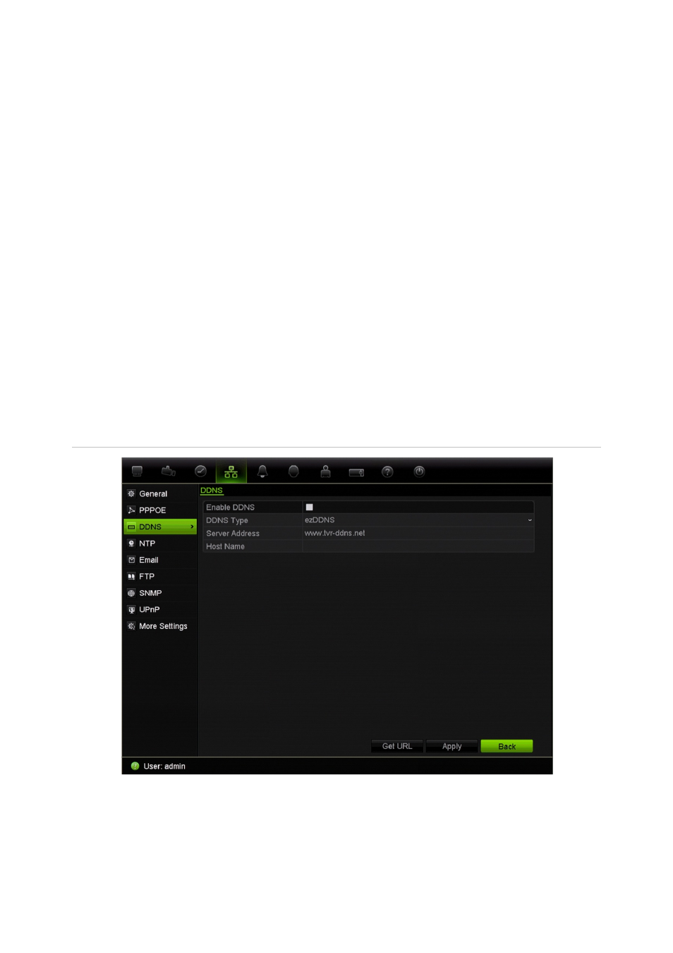 Ddns setup | Interlogix TruVision NVR 10 User Manual User Manual | Page 53 / 160