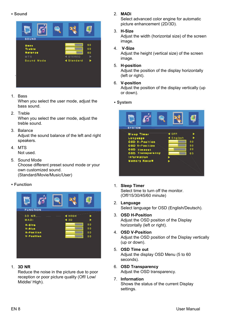 Interlogix UVM-4200 User Manual | Page 10 / 20