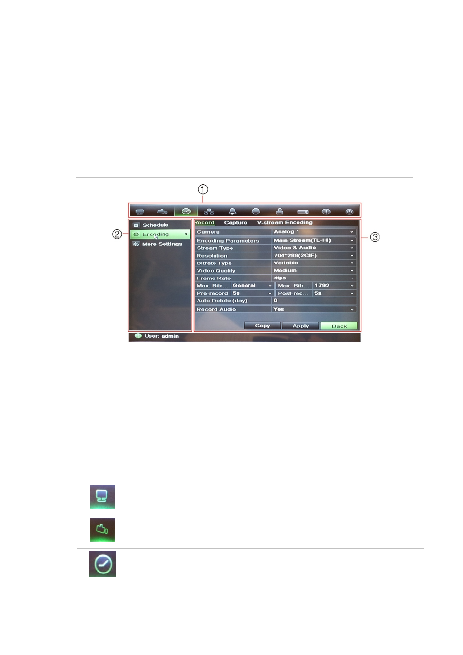 Menu overview | Interlogix DVR 11 User Manual User Manual | Page 59 / 156