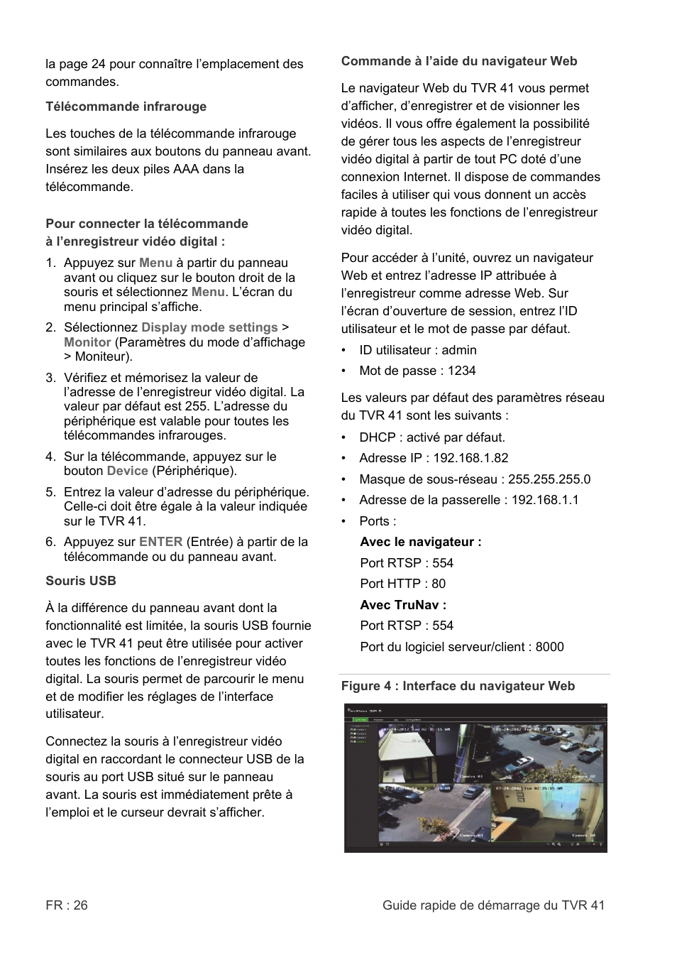 Interlogix DVR 41 Quick Start User Manual | Page 28 / 68