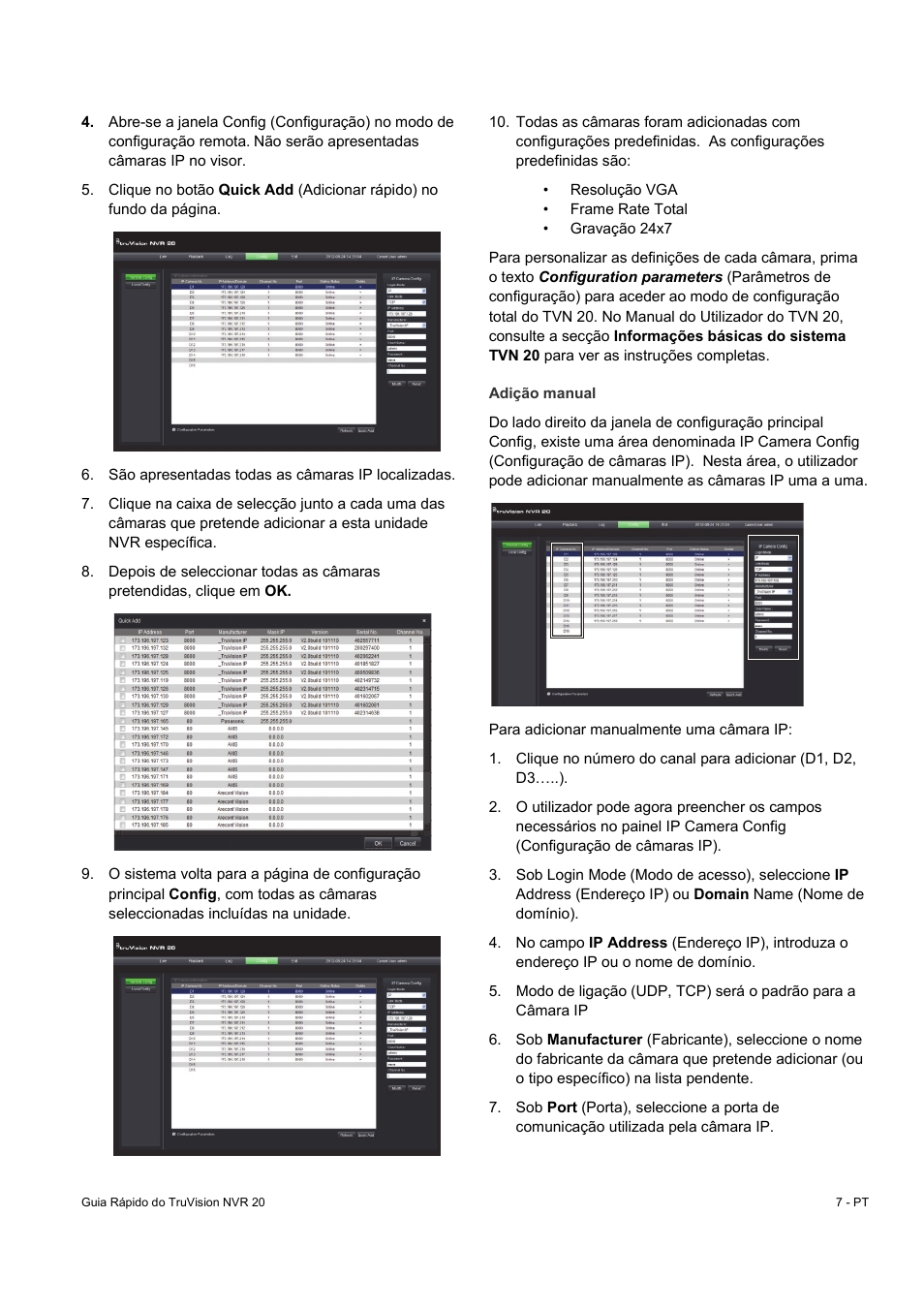 Interlogix NVR 20 Quick Start User Manual | Page 75 / 84