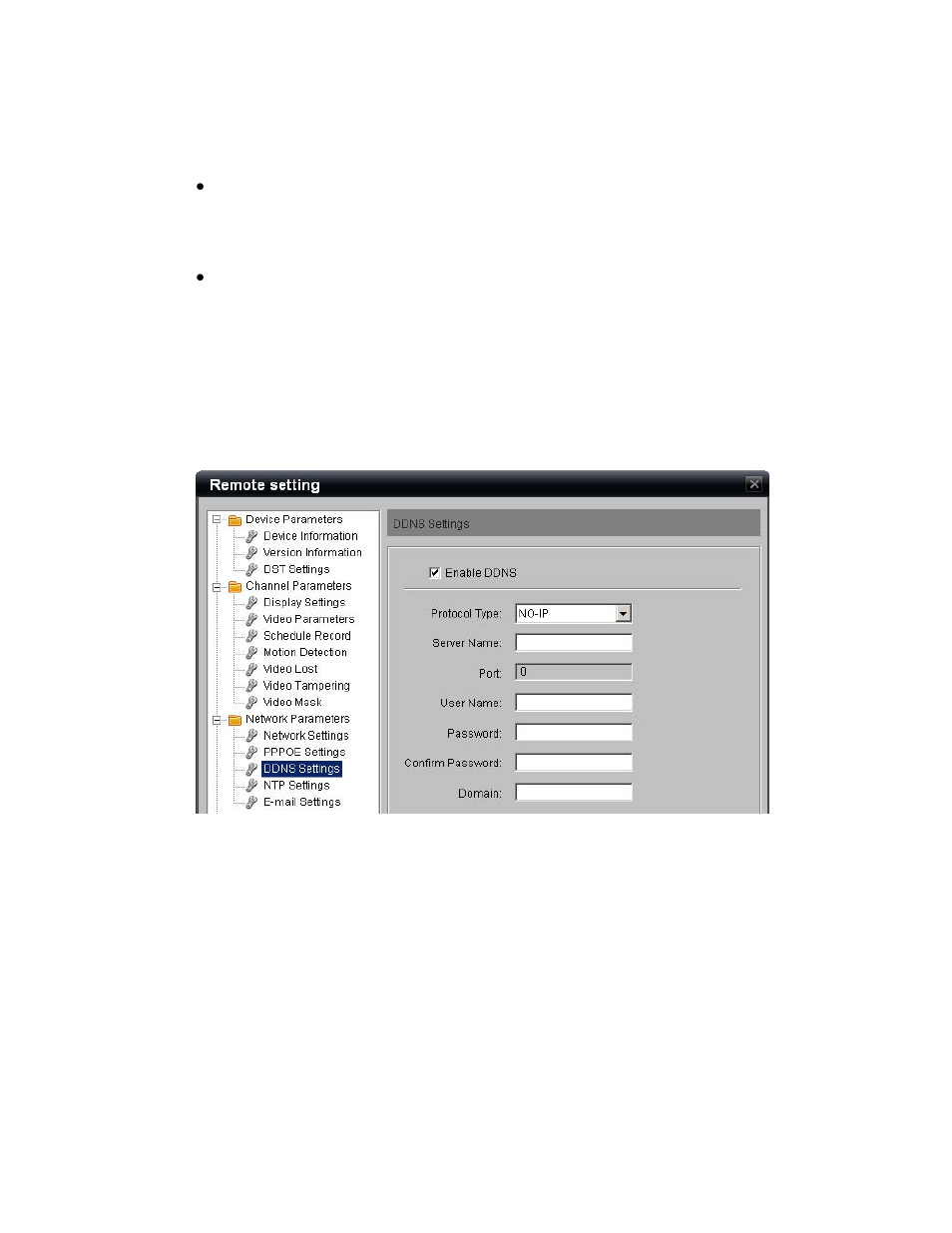 S 107, Pppoe & ddns settings | Interlogix NVR 20 User Manual User Manual | Page 113 / 150